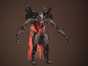 dart necron 3D Model