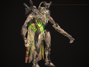 dart necron 3D Model