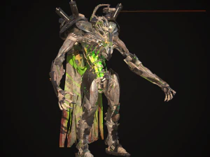 dart necron 3D Model