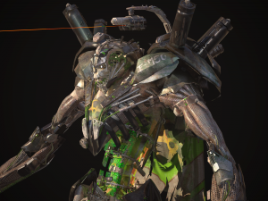 dart necron 3D Model
