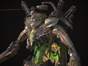 dart necron 3D Model