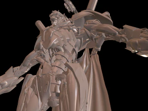 डार्ट नेक्रोन हाई पॉली ज़ब्रश मॉडल 3D मॉडल