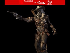hellish sheriff 3D Model