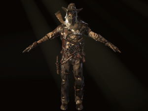 hellish sheriff Modello 3D