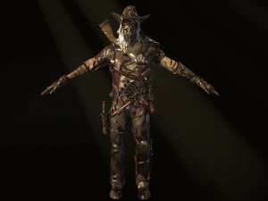 hellish sheriff 3D Model