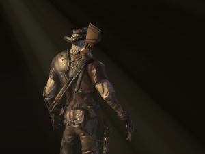 hellish sheriff Modello 3D