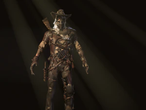 hellish sheriff 3D Model