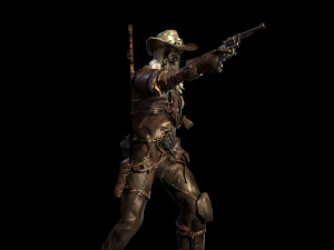 hellish sheriff 3D Model