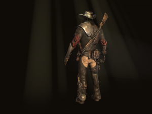 hellish sheriff Modello 3D