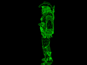 hellish sheriff Modello 3D