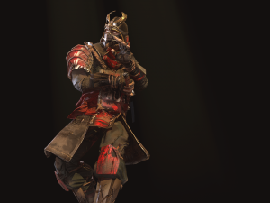 samurai Model 3D