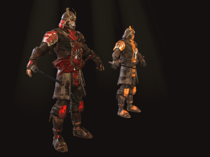 samurai Model 3D