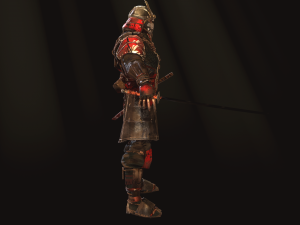 samurai Model 3D