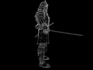 samurai 3D Model