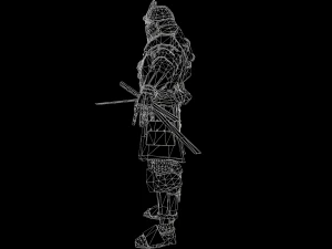 samurai 3D Model