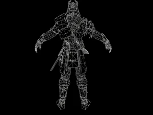 samurai 3D Model