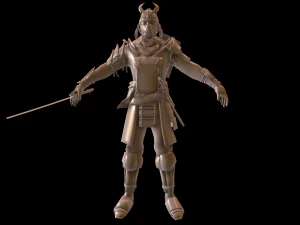 samurai 3D Model