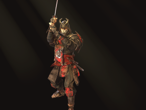 samurai Model 3D
