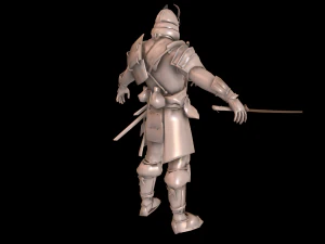 samurai 3D Model