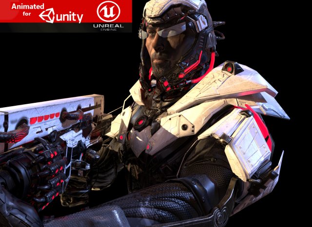 cosmotrooper Modello 3D .c4d .max .obj .3ds .fbx .stl .blend 
