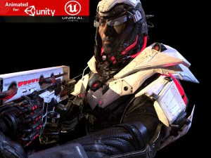 cosmosoldado Modelo 3D