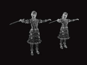 little girl 3Dモデル