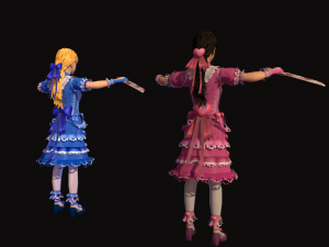little girl 3Dモデル