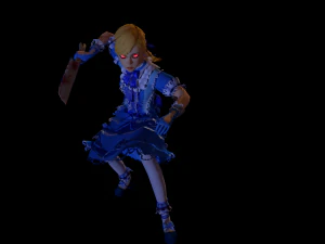 little girl 3D Model