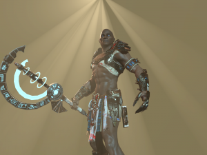 anubis warrior Model 3D