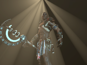 anubis warrior 3Dモデル