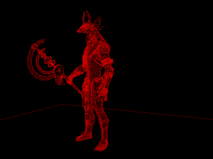 anubis warrior Model 3D