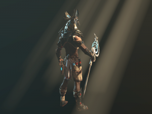 anubis warrior Model 3D