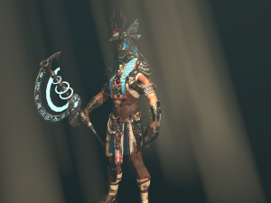 anubis warrior Model 3D
