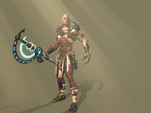 अनुबिस योद्धा 3D मॉडल