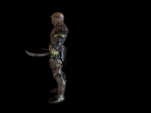 ork assasin Model 3D