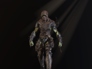 ork assasin Model 3D