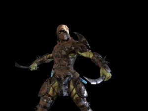 ork assasin Model 3D