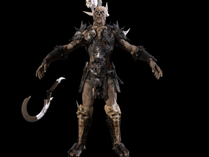 ork necromancer 3D 模型