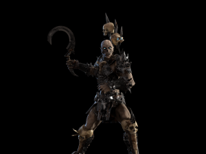 ork necromancer 3D 模型