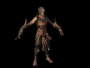 ork berserker Modelo 3D