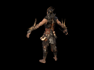 ork berserker Modelo 3D
