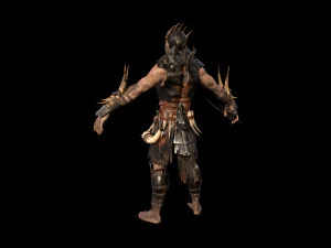 ork berserker 3D Model