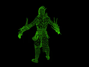 ork berserker 3D Model