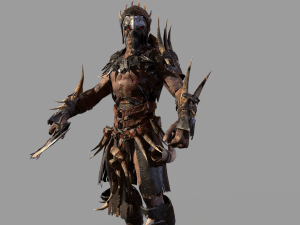 ork berserker Modelo 3D