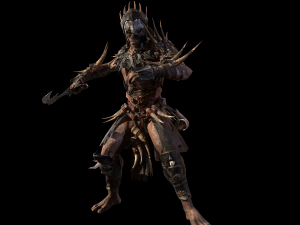 ork berserker Modelo 3D