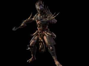 ork berserker 3D Model