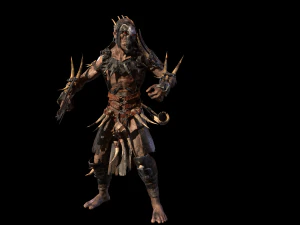 ork berserker 3D Model