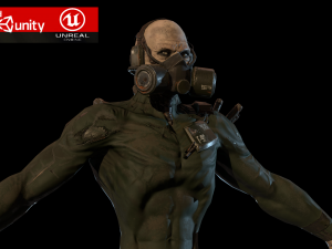 mutant postapocalips 3Dモデル