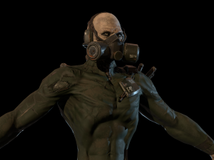 mutant postapocalips Modèle 3D