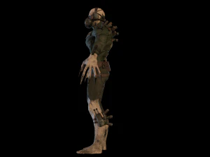 mutant postapocalips 3D Model